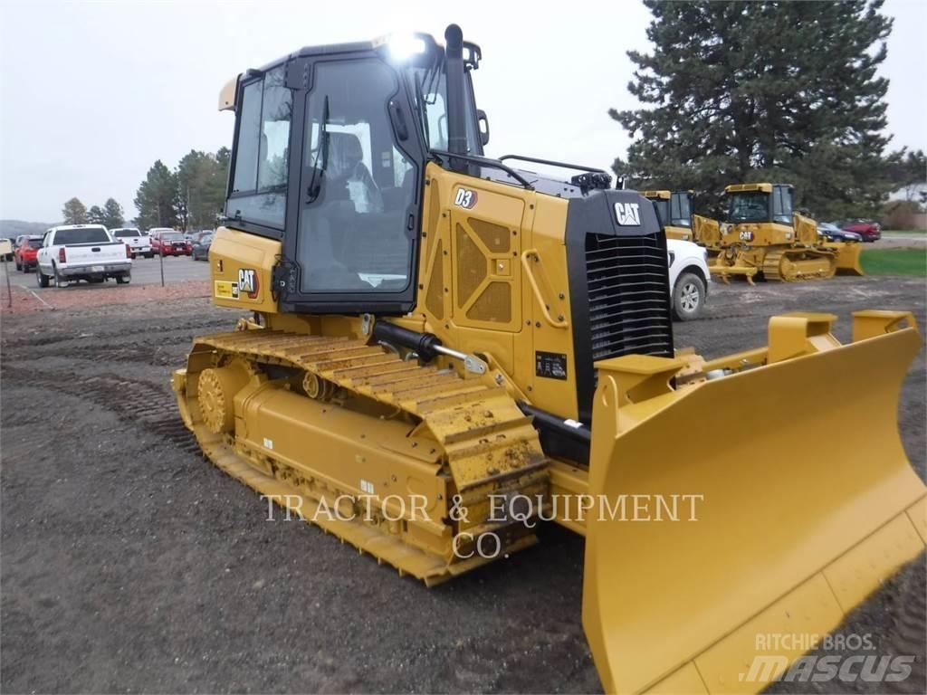 CAT D3 XLCB Telaketjupuskutraktorit