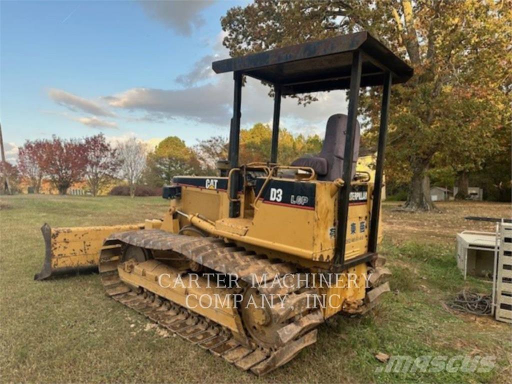 CAT D3BLGP Telaketjupuskutraktorit