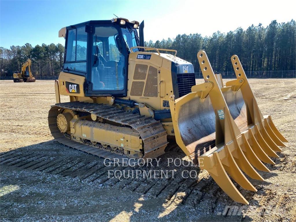 CAT D3K2LGP Telaketjupuskutraktorit