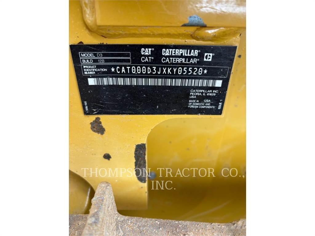 CAT D3LGP Telaketjupuskutraktorit