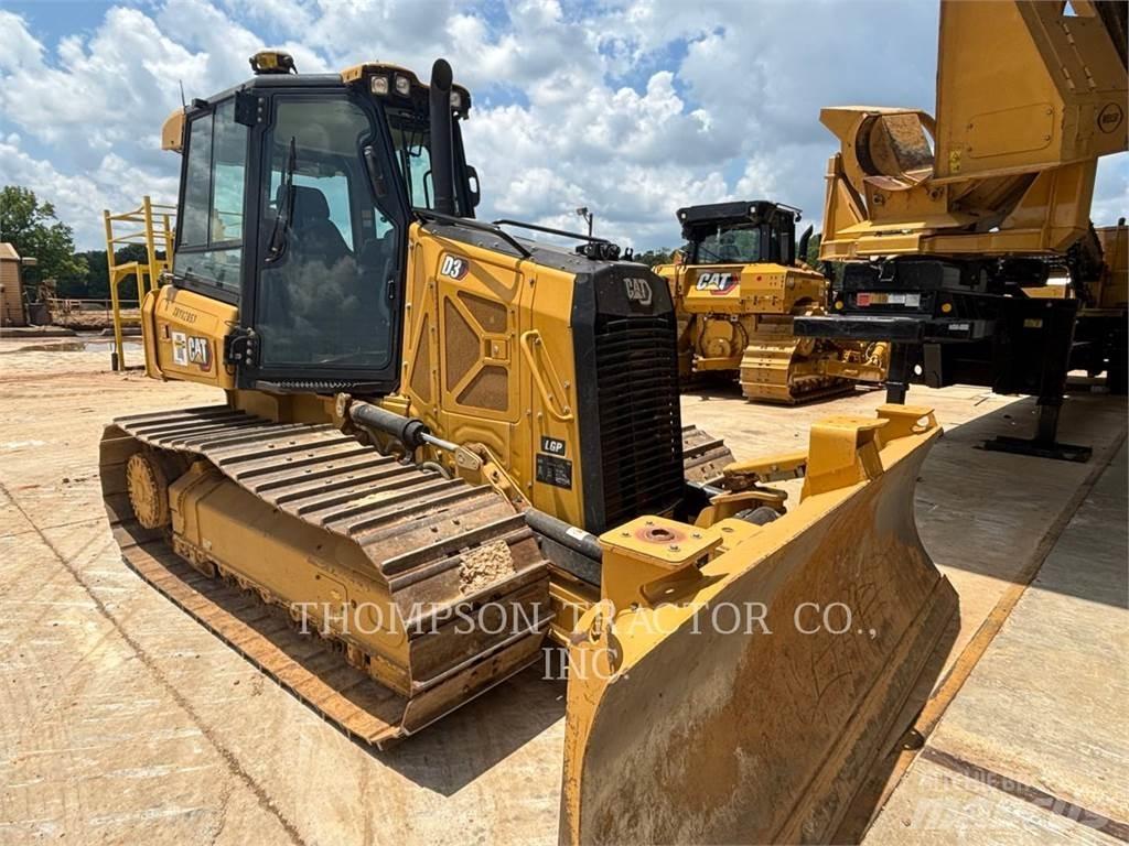 CAT D3LGP Telaketjupuskutraktorit