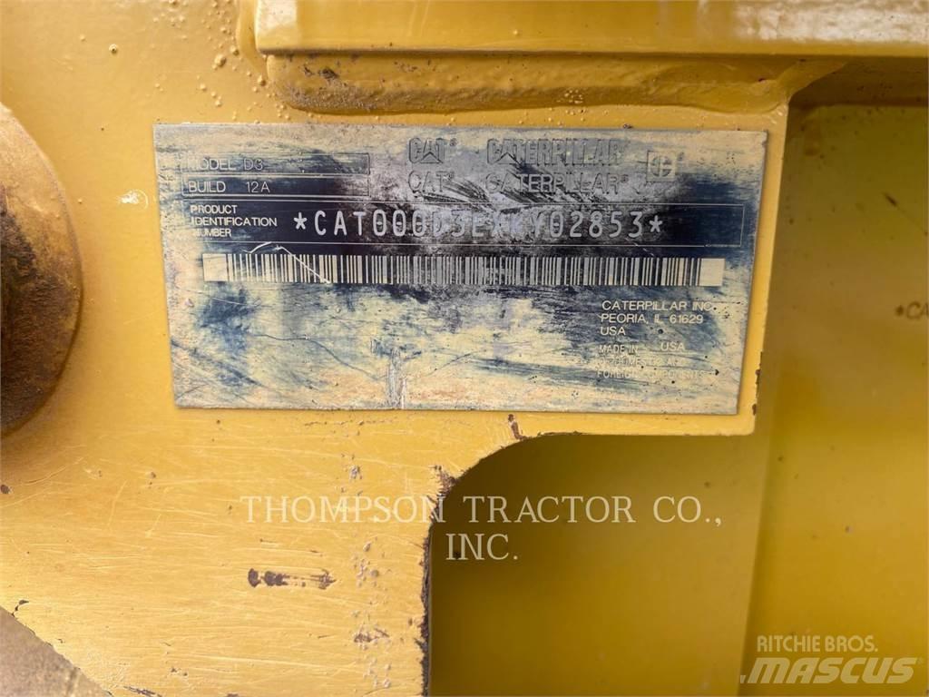 CAT D3LGP Telaketjupuskutraktorit
