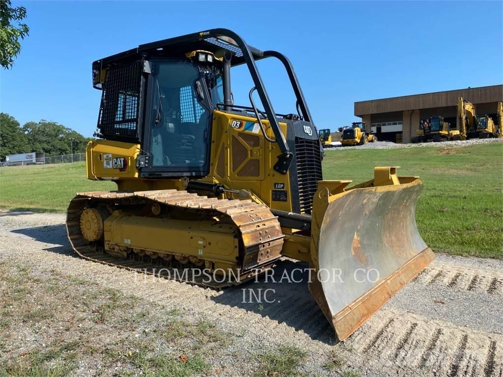 CAT D3LGP Telaketjupuskutraktorit
