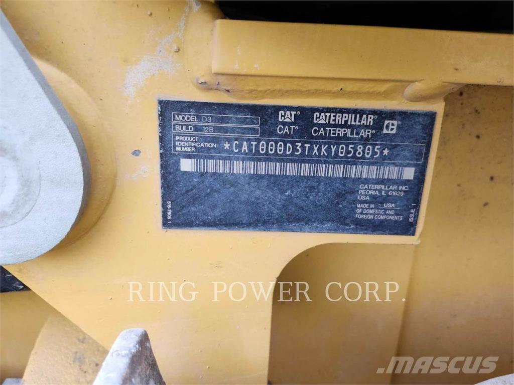 CAT D3LGPEW Telaketjupuskutraktorit