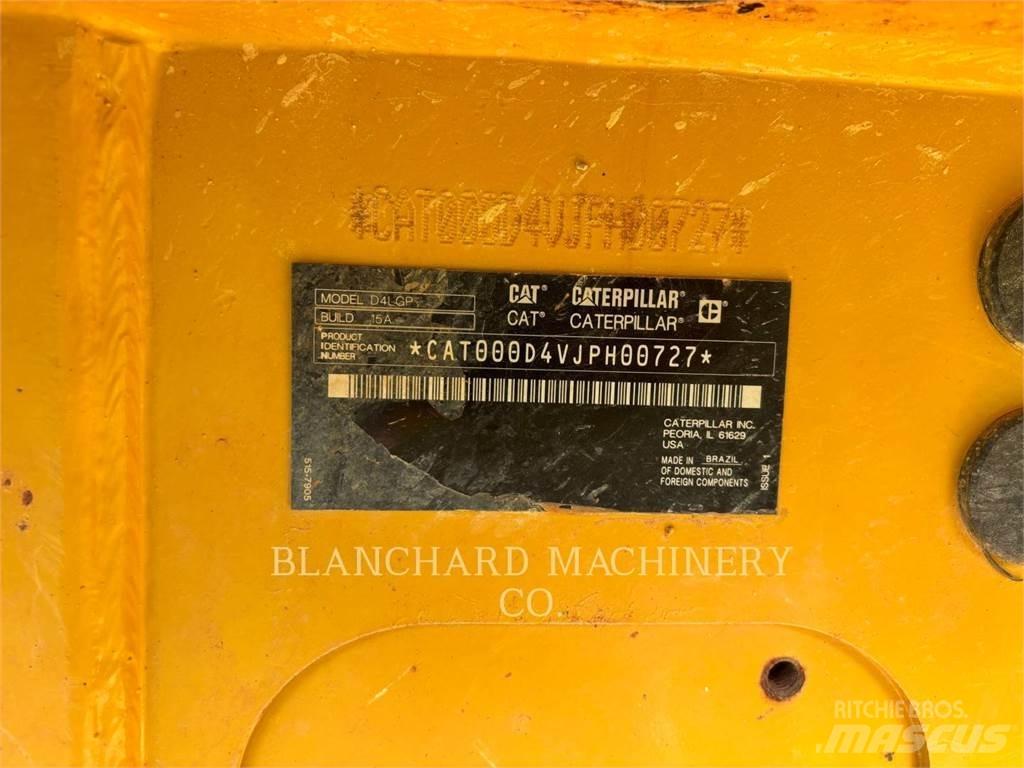 CAT D4 LGP Telaketjupuskutraktorit