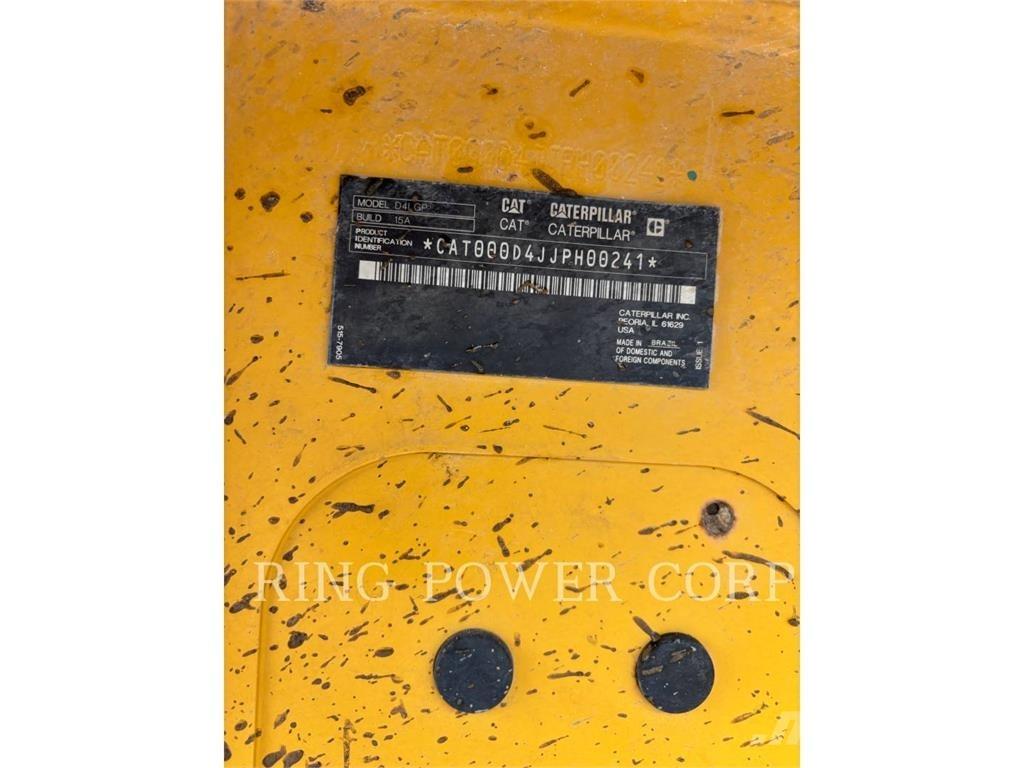 CAT D4 LGP Telaketjupuskutraktorit