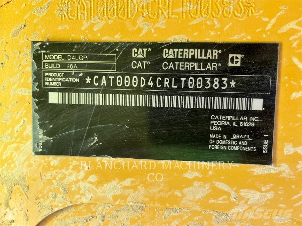 CAT D4 LGP Telaketjupuskutraktorit