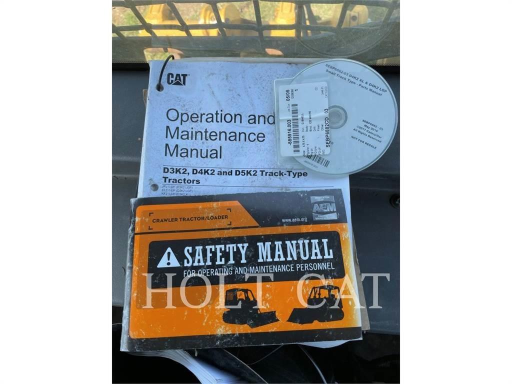 CAT D4K2XL Telaketjupuskutraktorit