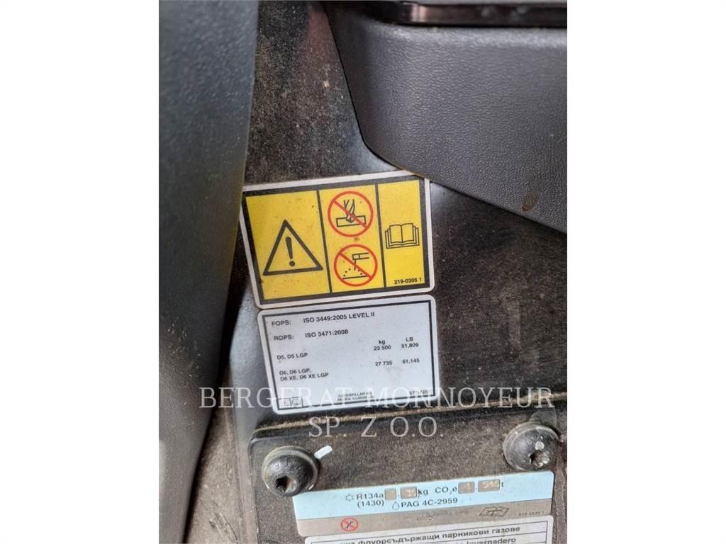 CAT D5 LGP Telaketjupuskutraktorit