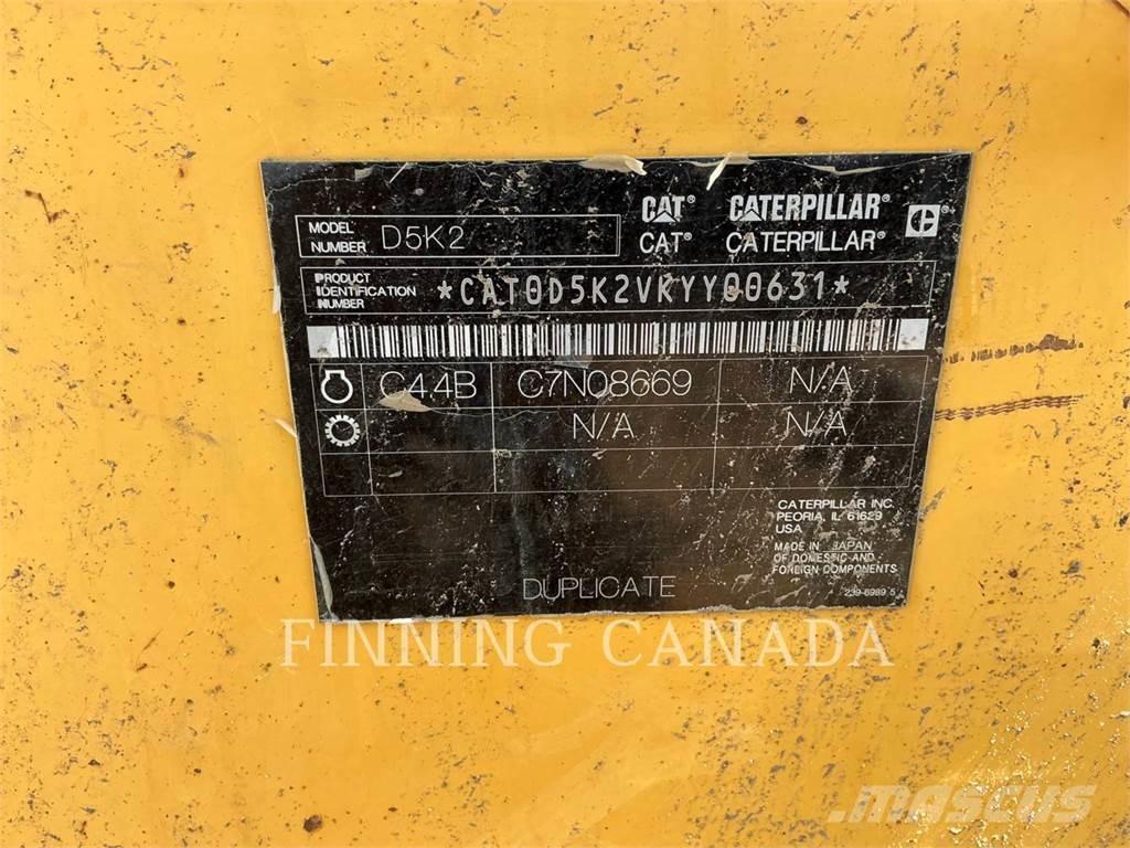CAT D5K2 Telaketjupuskutraktorit
