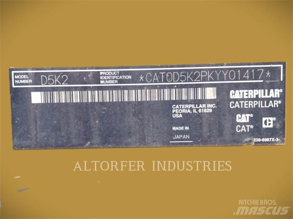 CAT D5K2 LGP Telaketjupuskutraktorit