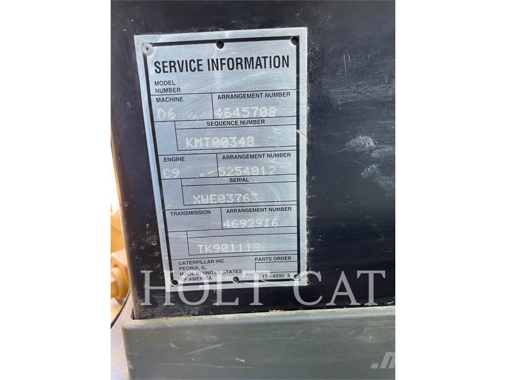 CAT D6-20 LGP Telaketjupuskutraktorit