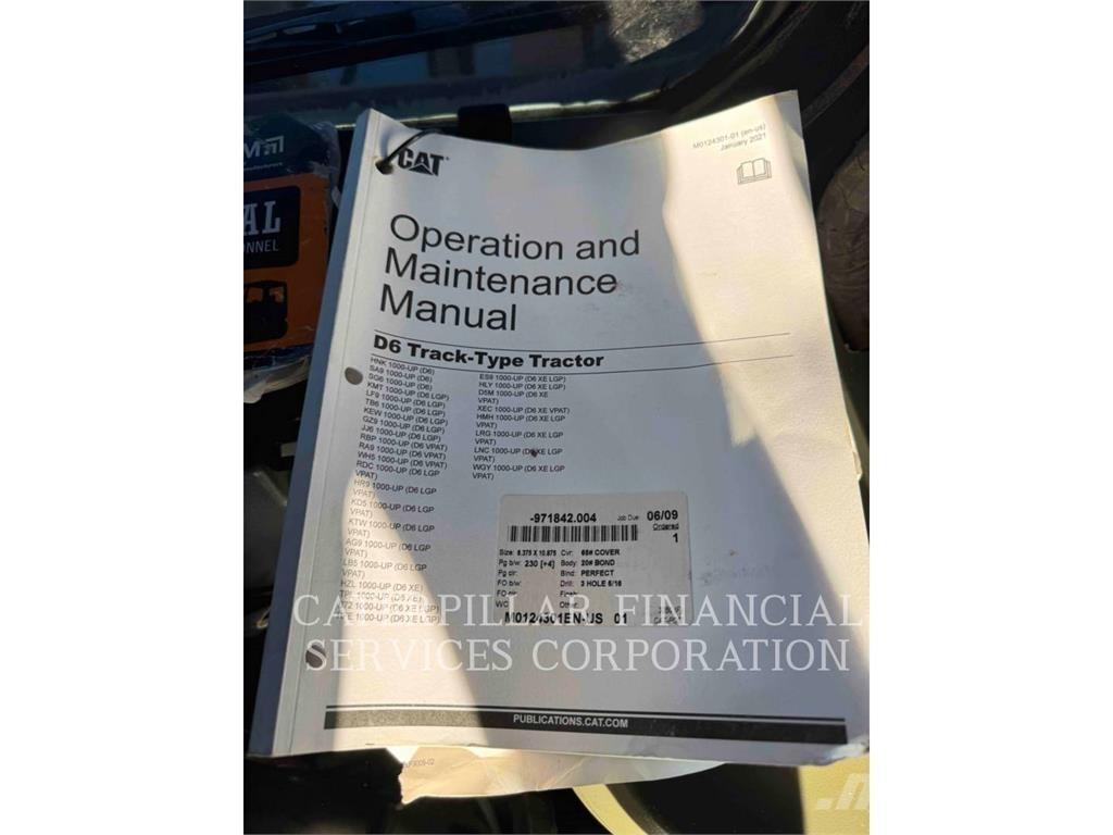 CAT D6-20XEVP Telaketjupuskutraktorit