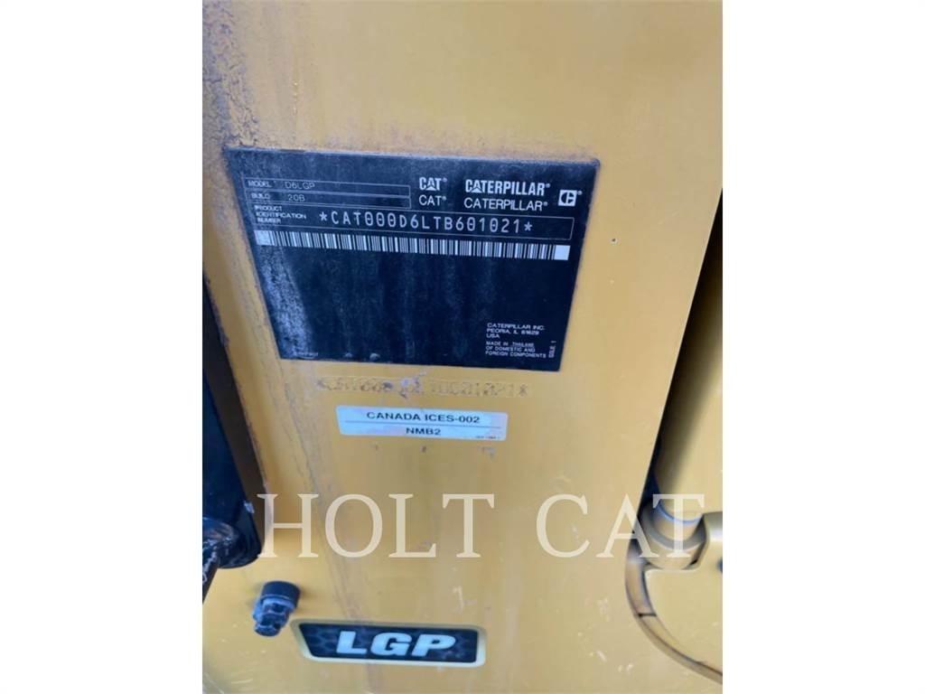CAT D6 LGP Telaketjupuskutraktorit