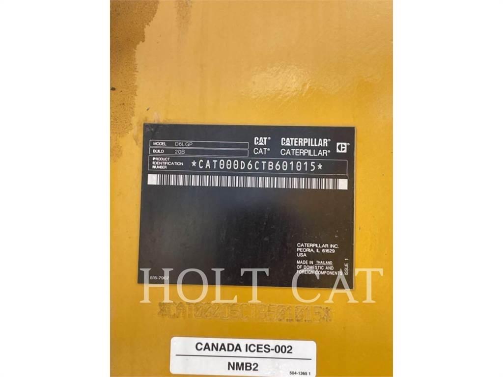 CAT D6 LGP Telaketjupuskutraktorit