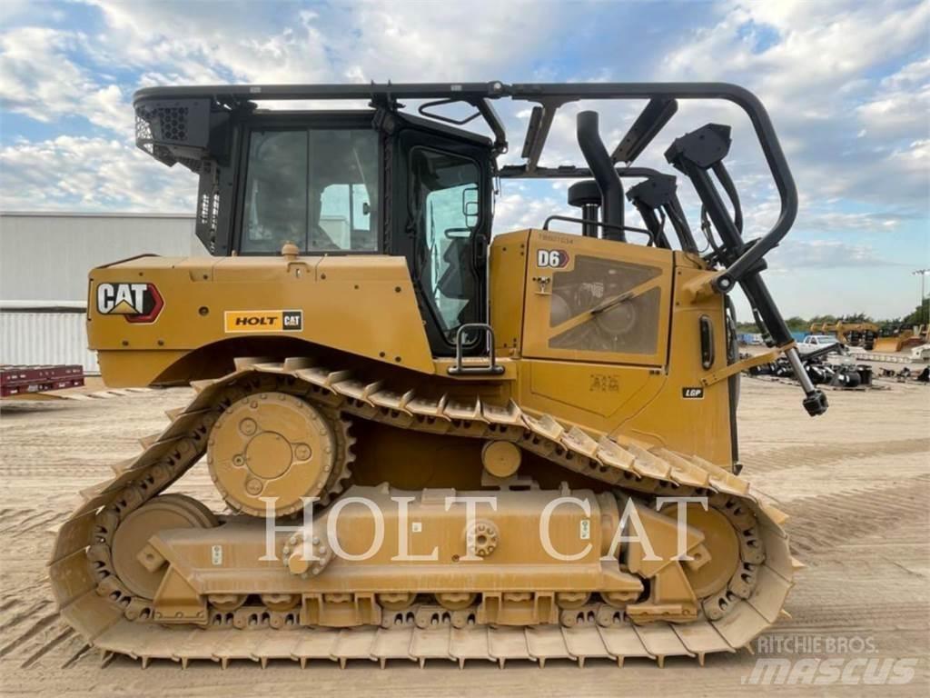 CAT D6 LGP Telaketjupuskutraktorit