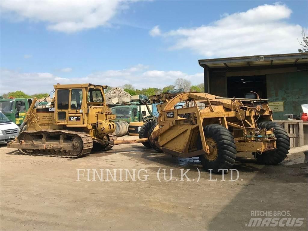 CAT D6E PS Telaketjupuskutraktorit
