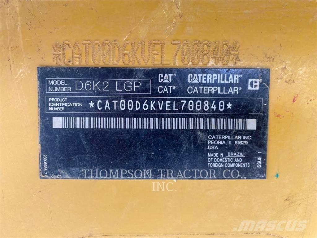 CAT D6K2LGP Telaketjupuskutraktorit