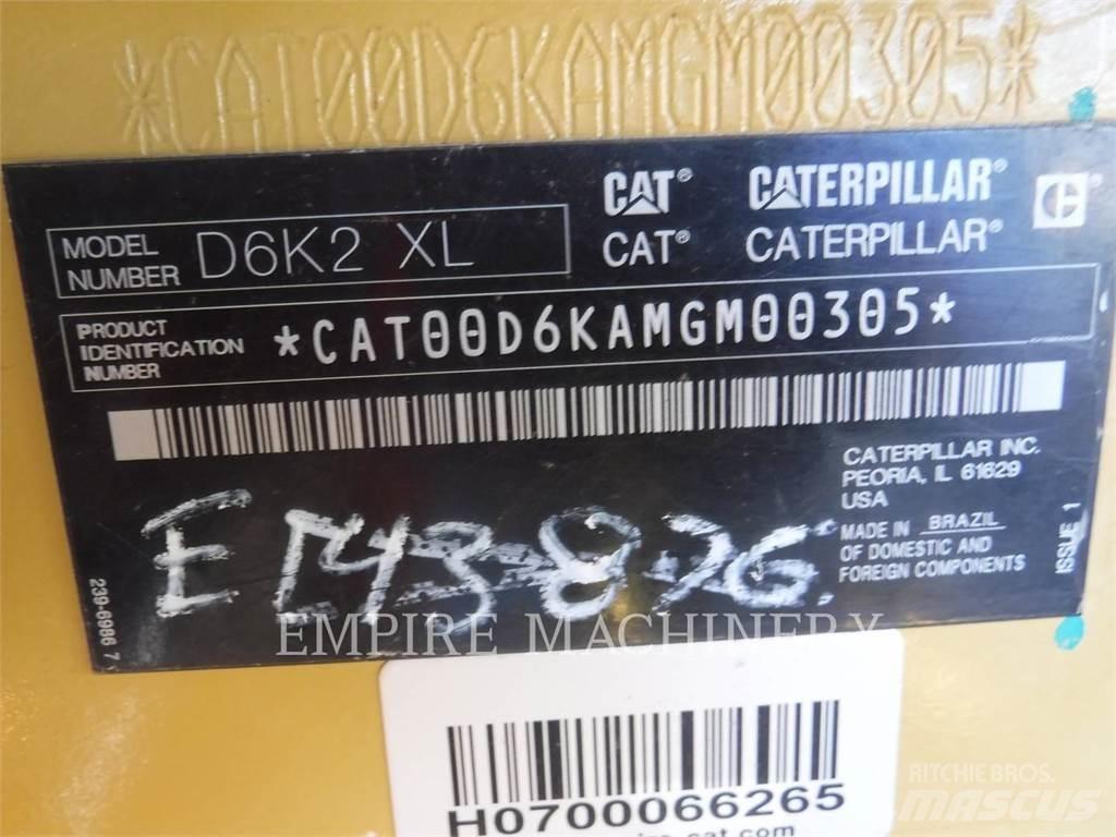 CAT D6K2XL Telaketjupuskutraktorit