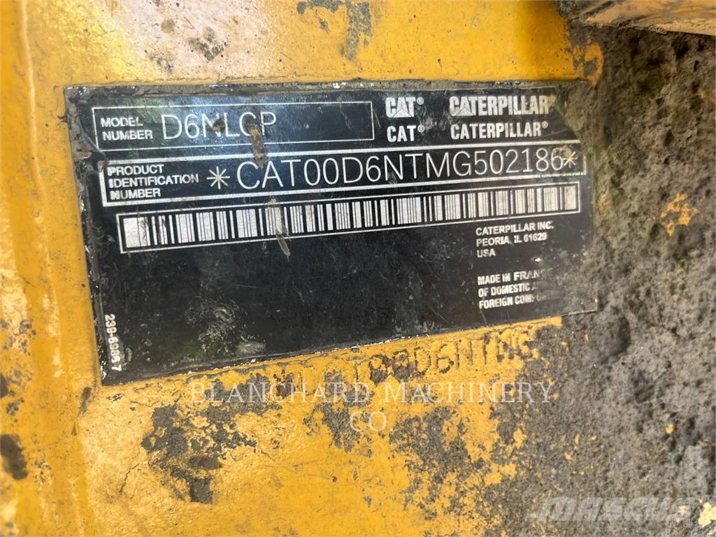 CAT D6NLGP Telaketjupuskutraktorit