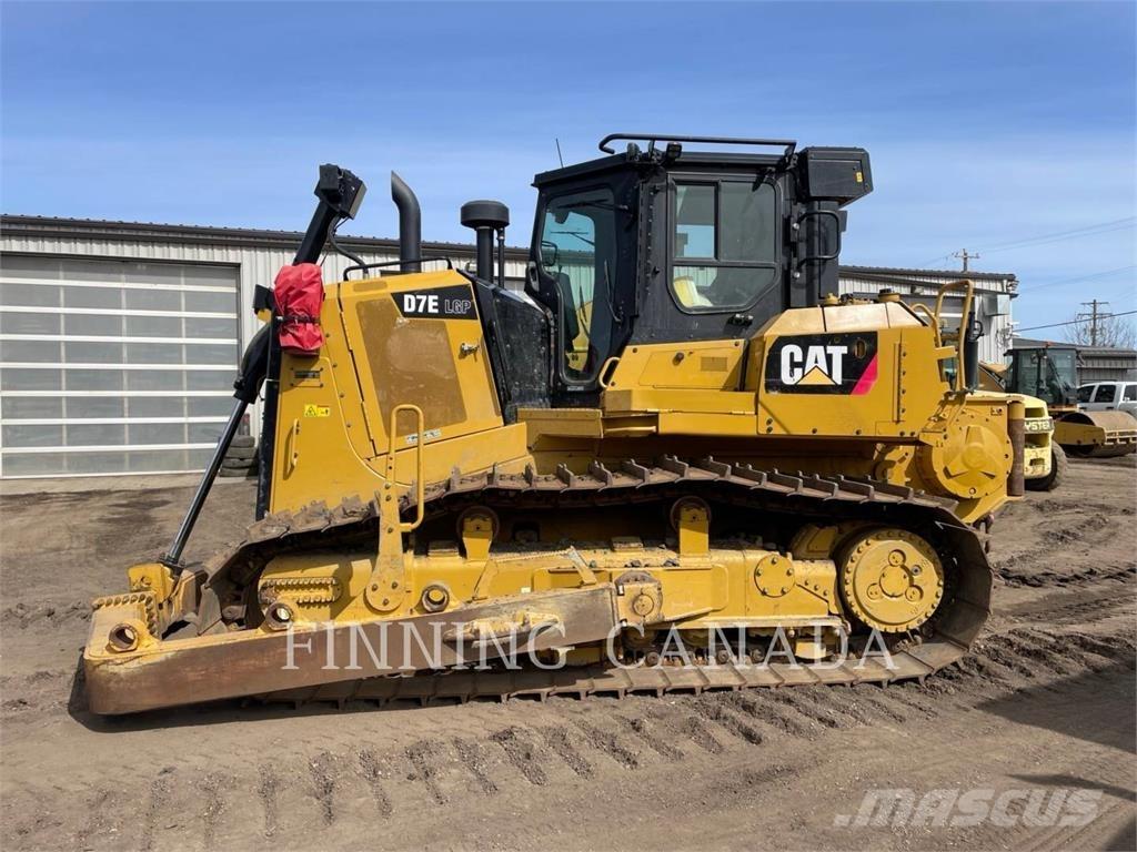 CAT D7E LGP Telaketjupuskutraktorit