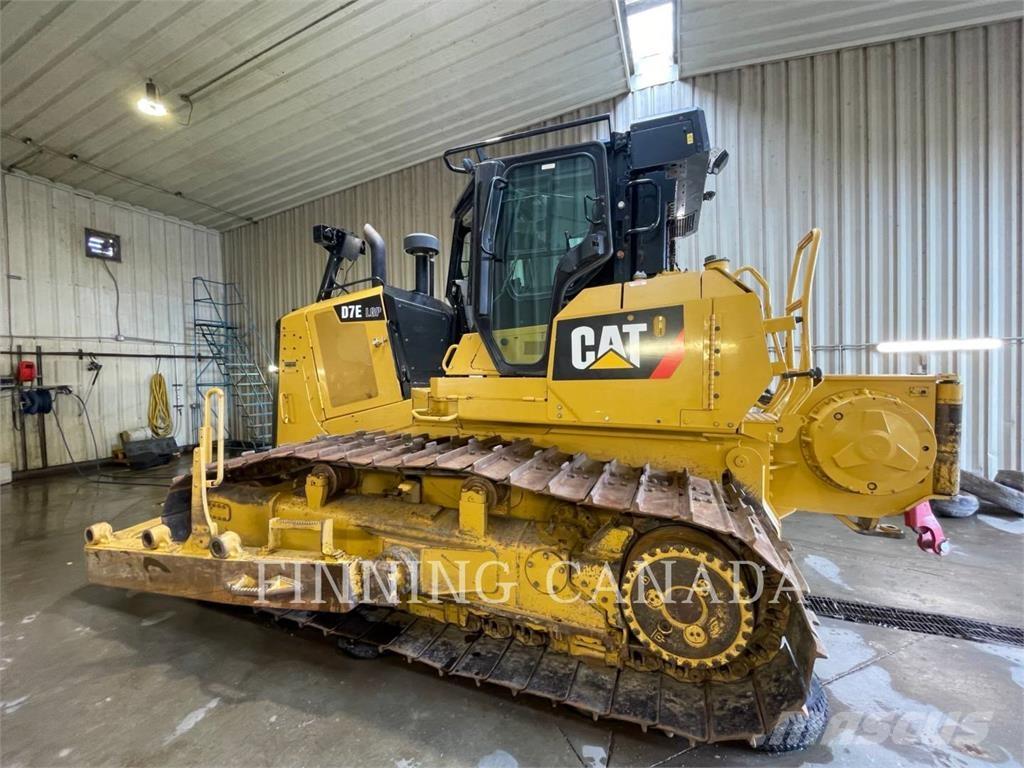 CAT D7E LGP Telaketjupuskutraktorit