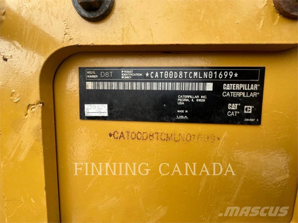 CAT D8T Telaketjupuskutraktorit