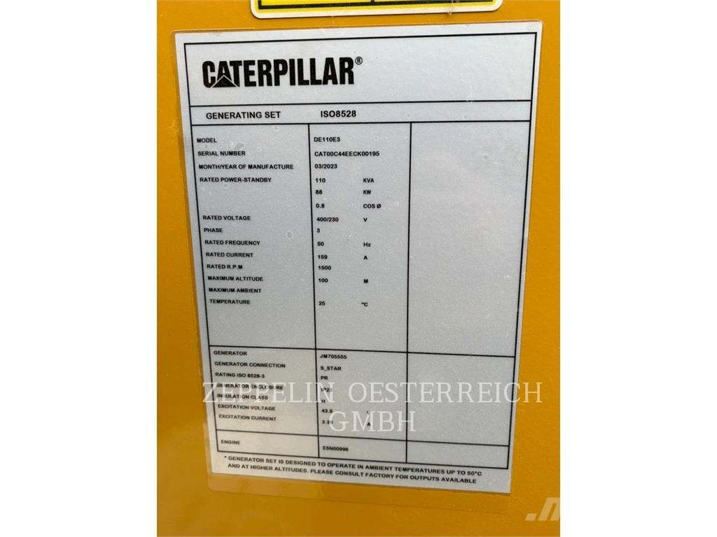 CAT DE110E3 Teollisuusmoottorit