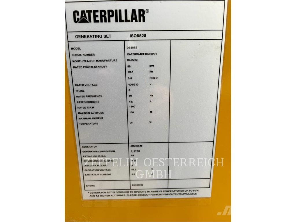 CAT DE88E3 Teollisuusmoottorit
