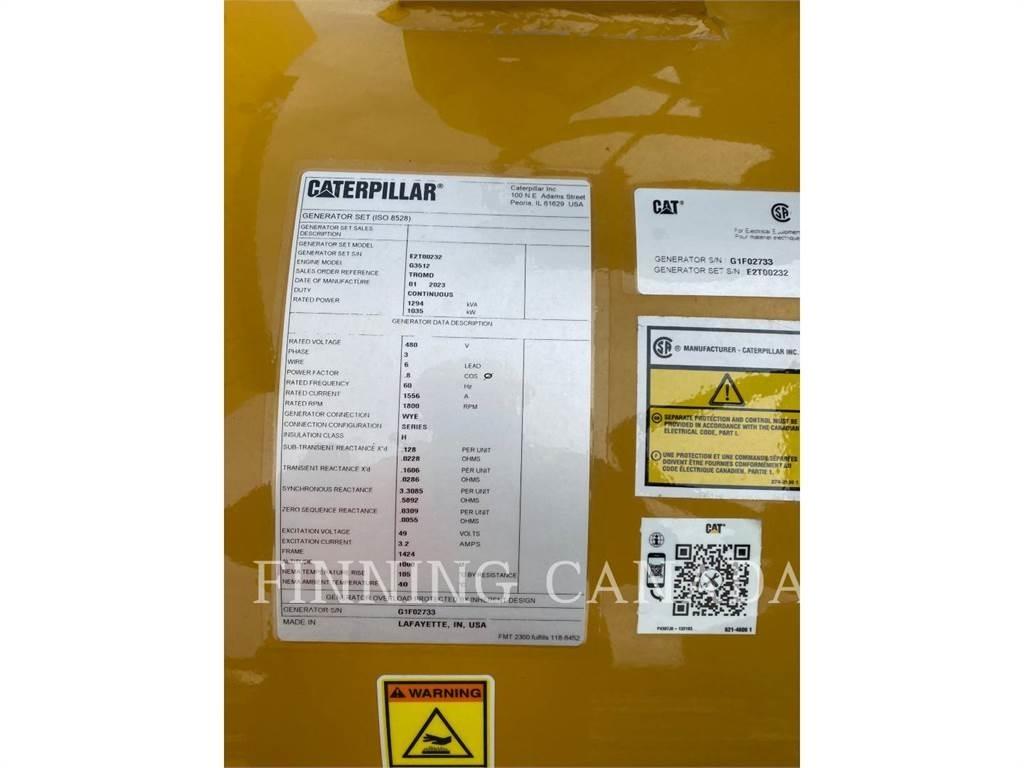 CAT G 3512 Dieselgeneraattorit