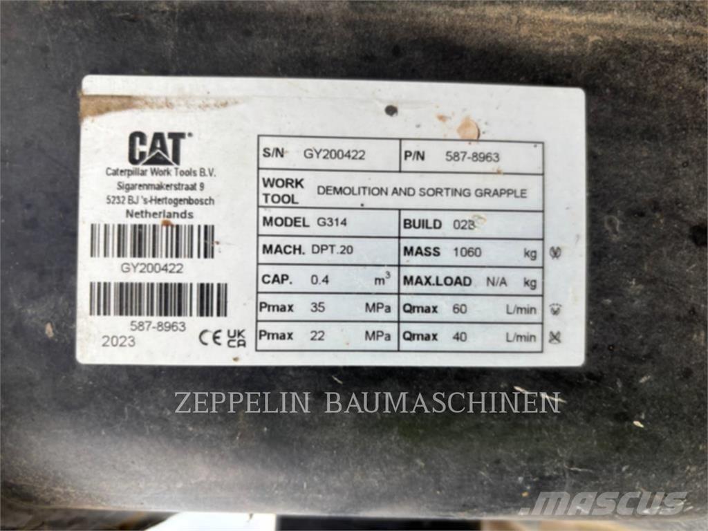 CAT G314-D Kourat