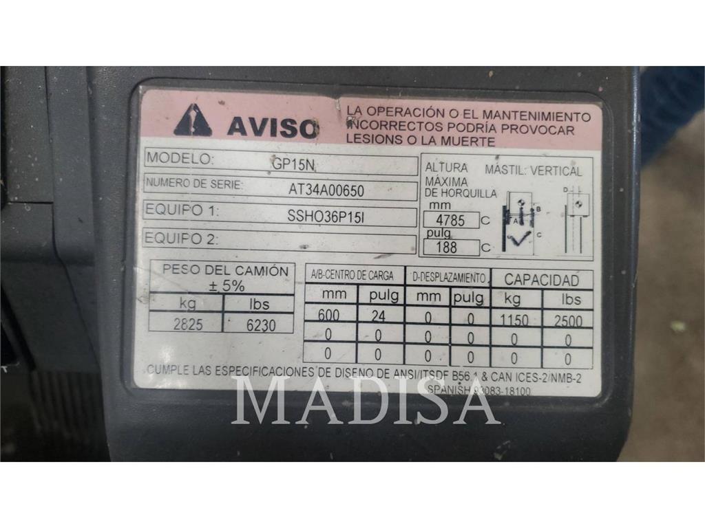 CAT GP15N5-LE Nestekaasutrukit