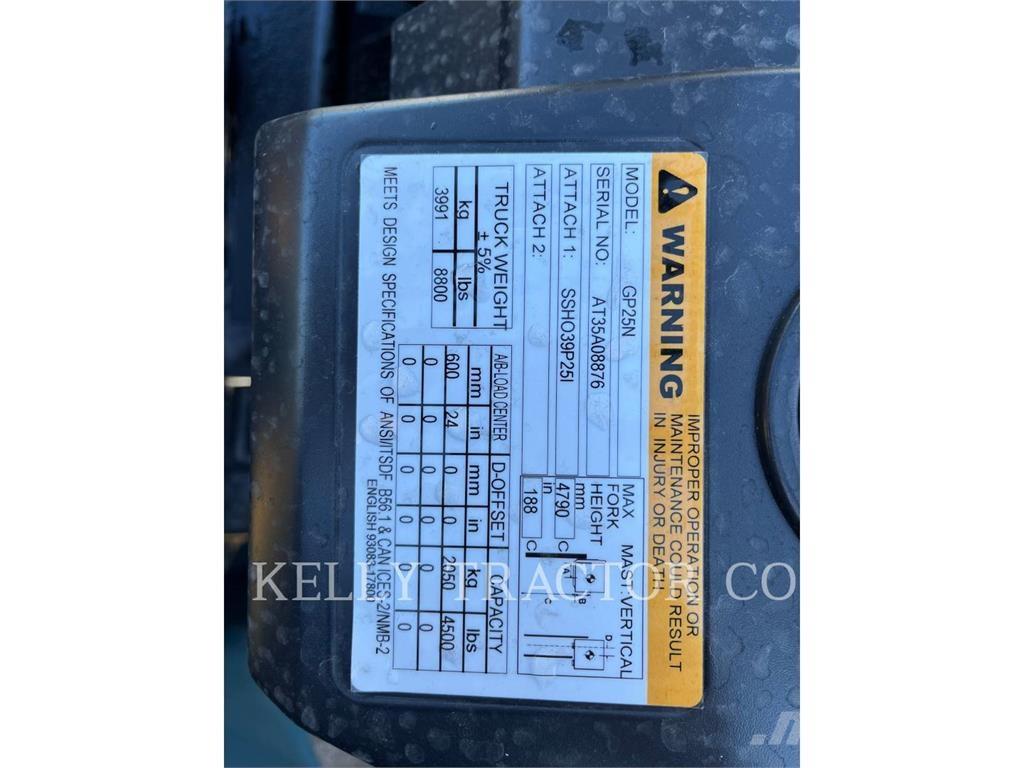 CAT GP25N Muut haarukkatrukit