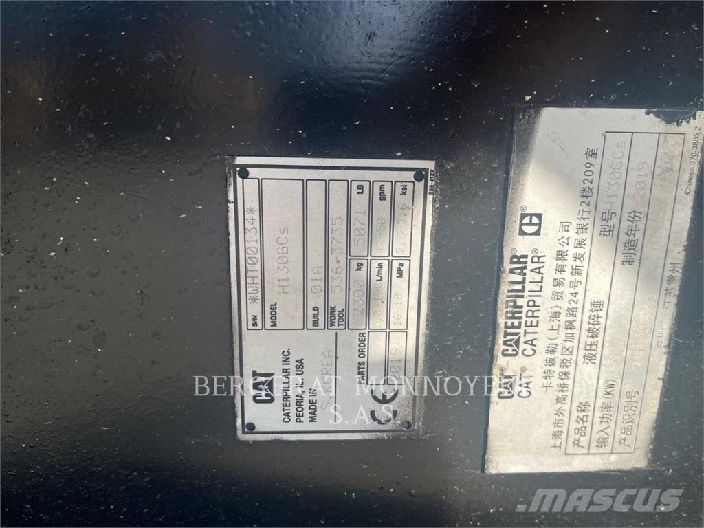 CAT H130GCS/CW40S Muut koneet
