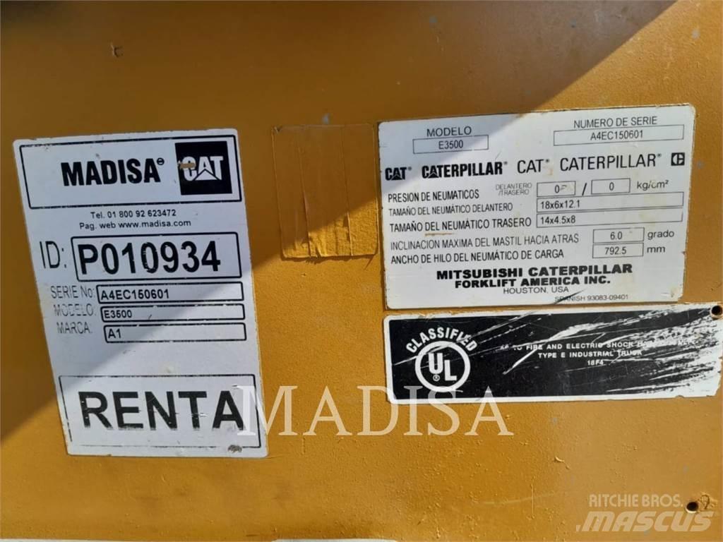 CAT LIFT TRUCKS E3500 Muut haarukkatrukit