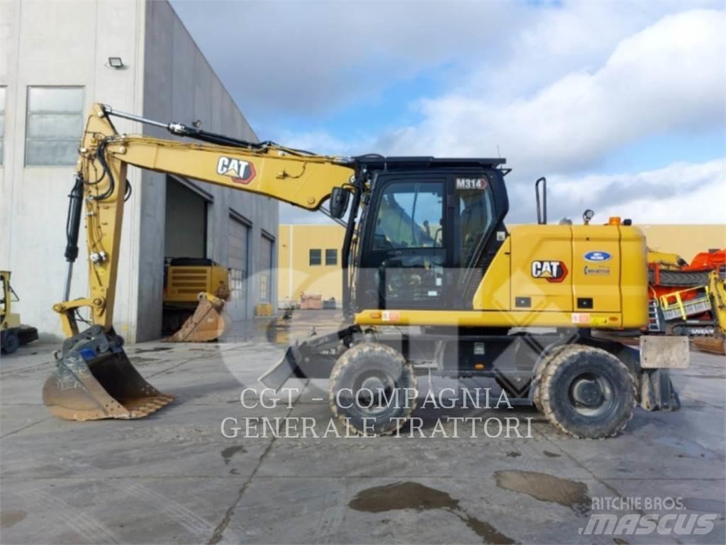 CAT M314 Pyöräkaivukoneet