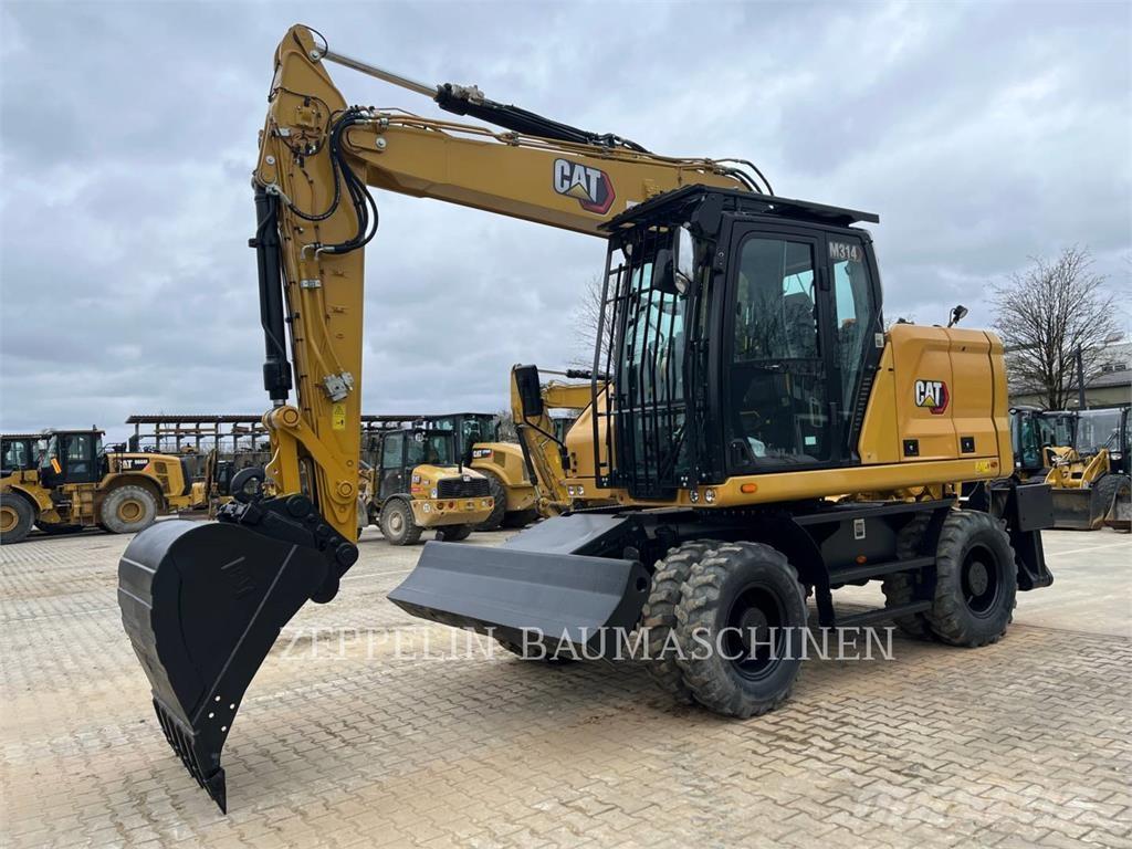CAT M314-07A Pyöräkaivukoneet