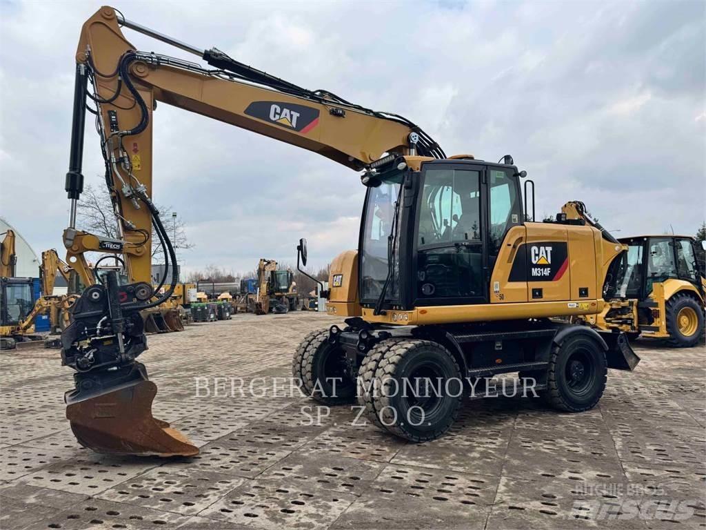 CAT M314F Pyöräkaivukoneet