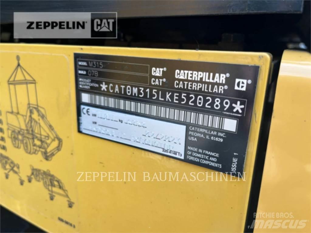 CAT M315-07A Pyöräkaivukoneet