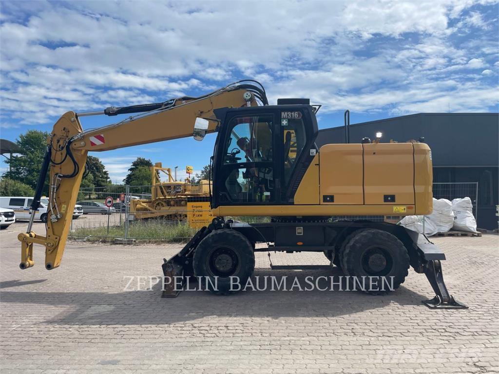 CAT M316-07A Pyöräkaivukoneet