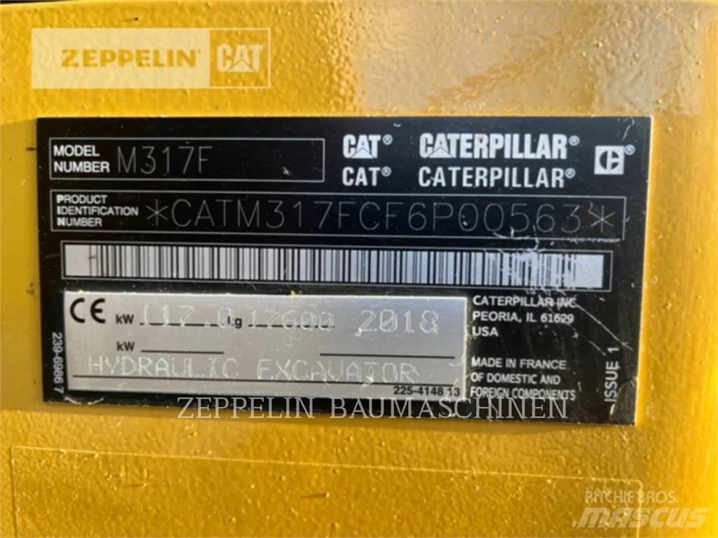 CAT M317F Pyöräkaivukoneet