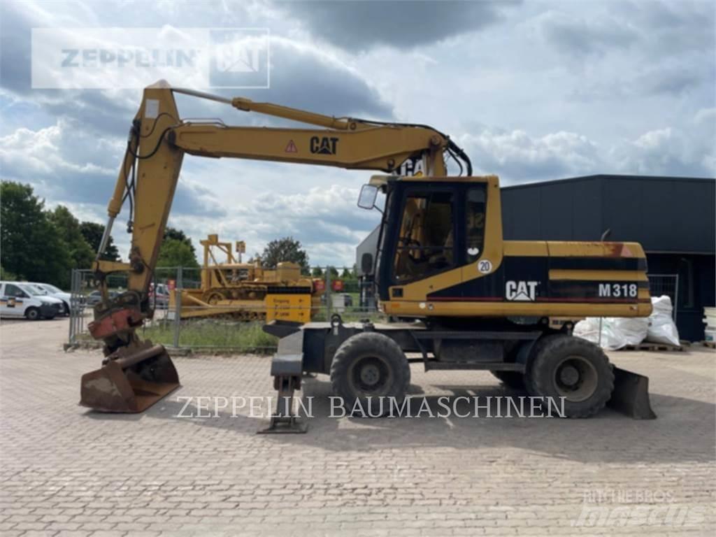 CAT M318 Pyöräkaivukoneet