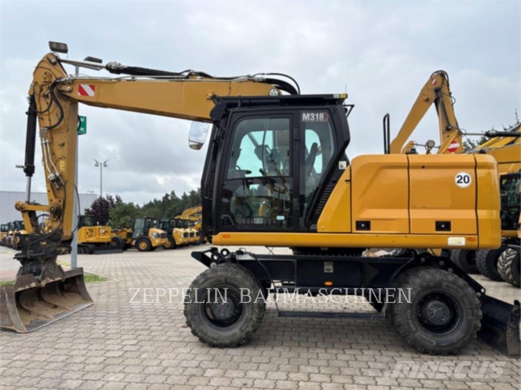 CAT M318-07A Pyöräkaivukoneet