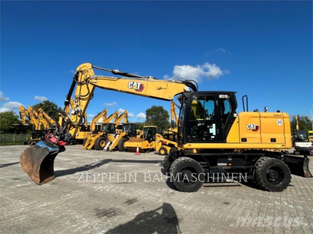 CAT M318-07A Pyöräkaivukoneet