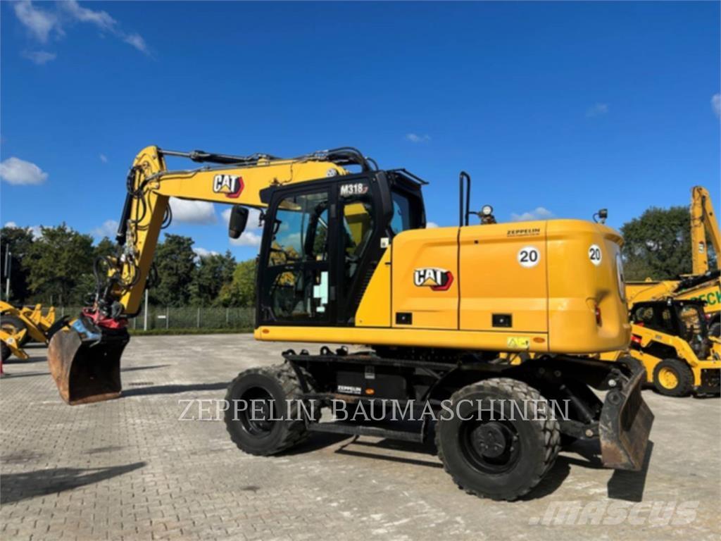 CAT M318-07A Pyöräkaivukoneet