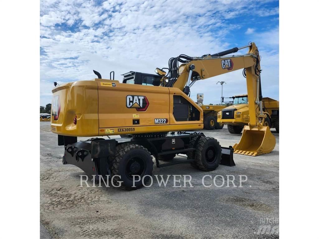 CAT M322 Telakaivukoneet