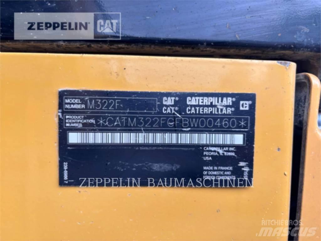 CAT M322F Pyöräkaivukoneet