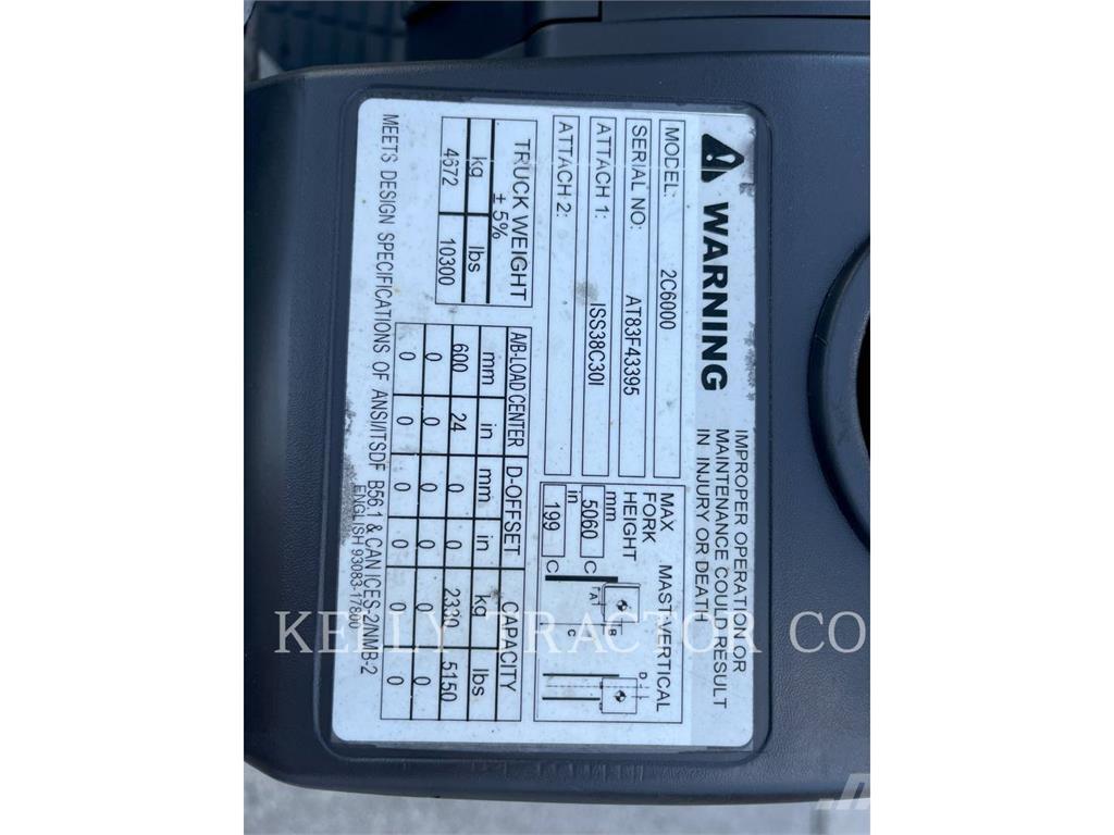 CAT MCF2C60004 Nestekaasutrukit