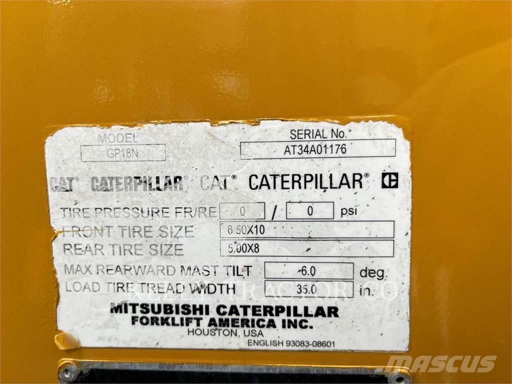 CAT MCFGP18N5 Nestekaasutrukit