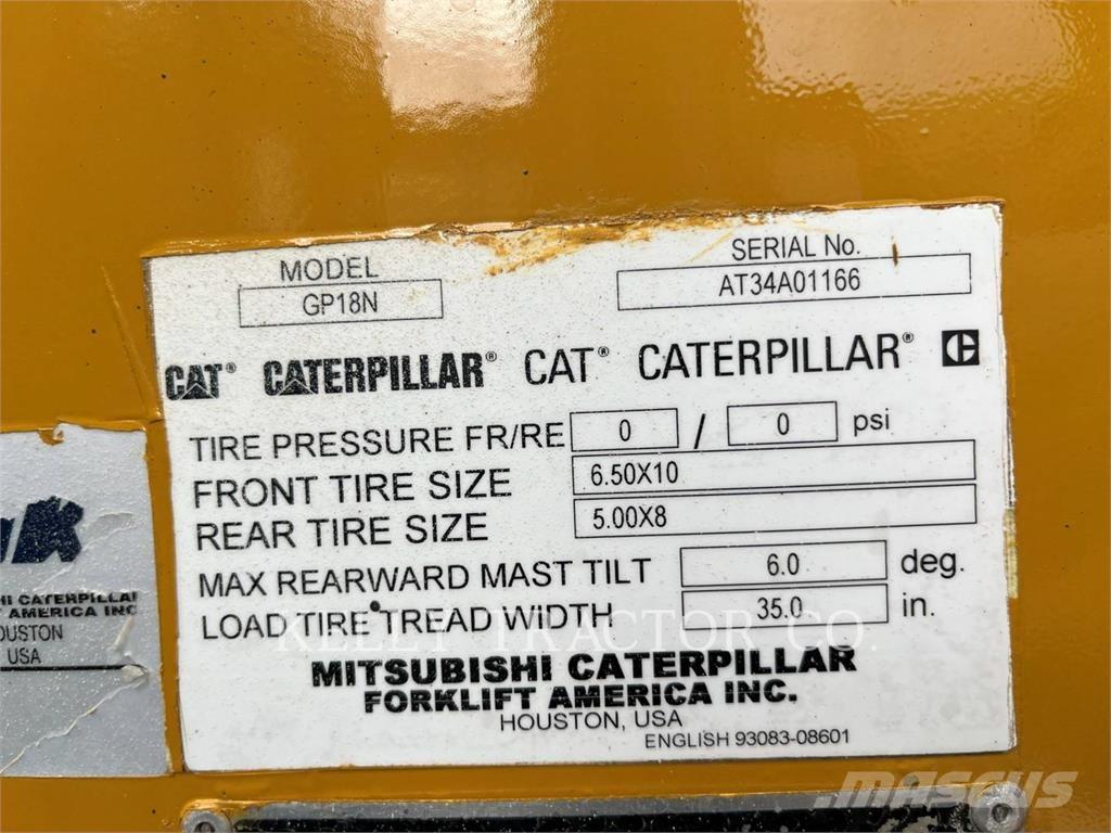 CAT MCFGP18N5 Nestekaasutrukit